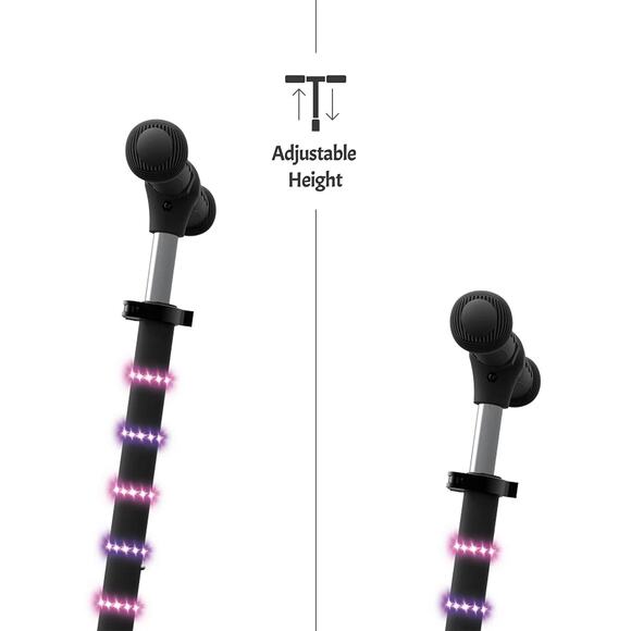 Kids Kick Scooters 150 LED Lights Adjustable Height Lightweight Portable FUN - Picture 4 of 8